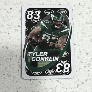 2024 Uno Fandom NFL New York Jets Black #83 Tyler Conklin - Bild 1 von 2