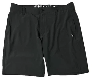 Hurley Dri Fit Black Stretch Shorts Men’s Size 36 - Picture 1 of 8