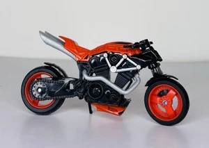 2011 Hot wheels Street Power X-Blade Bike Red and Black 1:18 scale Diorama Model - Picture 1 of 5