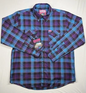 Mens Dixxon Flannel "Hoffman Designs 2.0"  XL Plaid Flannel NWT - Picture 1 of 11