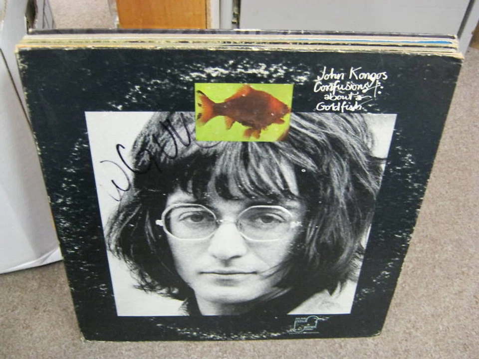John Kongos Confusions about A Goldfish vinyl LP JANUS - Image 1 of 1