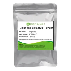 200g Grape-skin Extract 20:1 Powder, OPCs - Picture 1 of 2