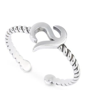 WOMEN'S STERLING SILVER OPEN RING - Bild 1 von 7