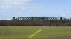 Photo 6x4 A view across a field of the Acton Grange viaduct Higher Walton c2013