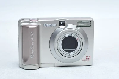 Canon PowerShot A20 Compact Digital Camera - Image 1 of 3