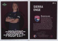 2023 Parkside NWSL Vol 1 Promising Prospect Sierra Enge #PP-1 Rookie RC
