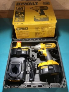 New Old Stock Dewalt 18V Heavy Duty 1/2” Cordless Impact Kit - DC821KA - Picture 1 of 4