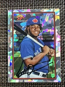 2019 BOWMAN CHROME 30TH ANNIV ATOMIC REFRACTOR VLADIMIR GUERRERO JR /150 - Picture 1 of 2
