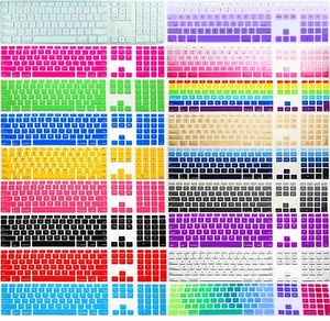 Version für Apple Kabelgebundene Tastatur mit Ziffernblock MB110LL/B A1243 Skin Cover - Bild 1 von 17