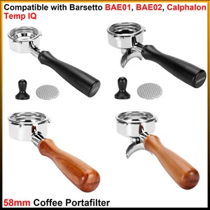 58 mm Kaffee Siebträger - kompatibel mit Barsetto BAE01, BAE02, Calphalon Temp IQ - Bild 1 von 72
