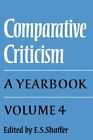 Comparative Criticism Volume 4 The Language Of The Arts 004 By Shaffer New 