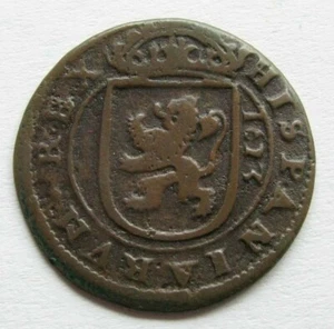 Zaldi2010 - Felipe IV, 8 Maravedis from 1623, Segovia. 4.8 grams/27 mm - Picture 1 of 2