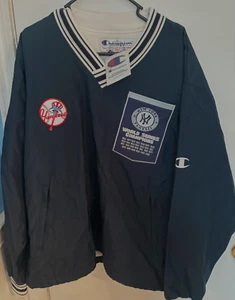 Champion NWT New York Yankees Custom 27 Time World Series Champion Jacket Large - Picture 1 of 5