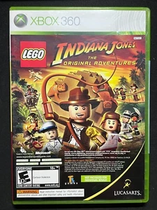 LEGO Indiana Jones & Kung Fu Panda Microsoft Xbox 360 - Sticker Sealed - Picture 1 of 3