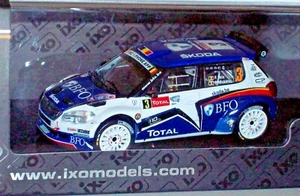 IXO 1/43 RAM478 SKODA FABIA S2000 #3 F.LOIX/F.MICLOTTE Winner YPRES RALLY 2011 - Picture 1 of 12