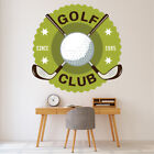 Autocollant mural logo club de golf sport WS-46245