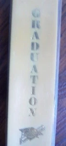 Cintas estampadas en papel de aluminio "GRADUACIÓN" 11/2" X 8" -- LOTE DE 100 - Imagen 1 de 3