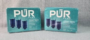PUR RF-9999-3 Faucet Filter 3-Stage Replacement Cartridge Blue 2pks of 3 Total 6 - Picture 1 of 4