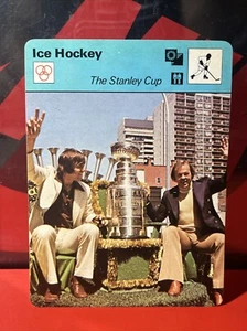 Sportscaster Ice Hockey Card (The Stanley Cup Cournoyer/ Savard 03 005 40-24) - Picture 1 of 4