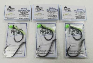 3x Sliding Mulloway Rigs (Snapper/Gummy Shark) 60Lb - Made in SA - QUALITY!! - Picture 1 of 5