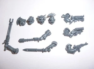 Warhammer 40K Adeptus Mechanicus Skitarii Alpha Cabezas y Armas [Bits] - Imagen 1 de 2