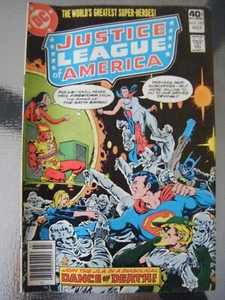 DC COMICS VOL21 NO,180 JUL80 JUSTICE LEAGUE AMERICA DANCE OF DEATH - Picture 1 of 5