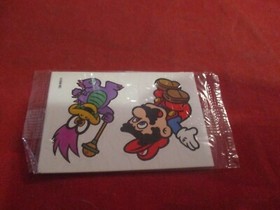 Nintendo of America NES Era Vending Machne Sticker Pack RARE Zelda II Mario Bros