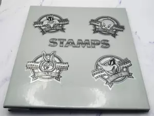 Looney Tunes Silver Stamp Collection Album from USPS 1999 Acid Free Pages - Picture 1 of 7
