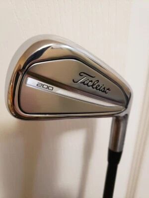 Titleist T200 4-PW 2024 Edition Mitsubishi MMT 105 Graphite Stiff CPGA Tour Van - Image 1 of 4