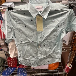 10/11 Men’s Goodfellow&co Size Small Short Sleeve Shirt - Picture 1 of 5