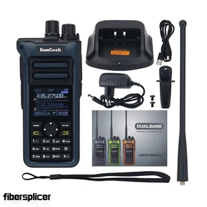 HAMGEEK GT-10 15W Walkie Talkie UHF VHF Marine Radio FM AM Radio Receiver Gray - Picture 1 of 8