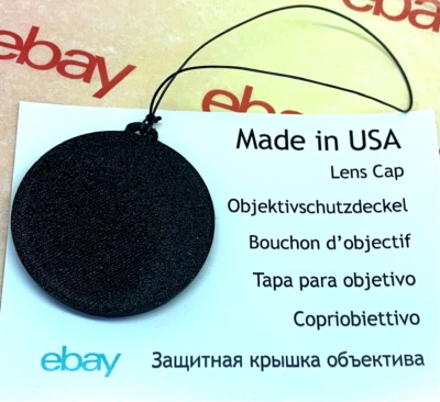 SLIP-ON FRONT LENS CAP DIRECTLY TO CAMERA CANON SX500IS SX510IS +HOLDER, GR - Image 1 of 4