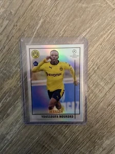 2021 Topps Merlin Chrome Youssoufa Moukoko Rookie #80 Refractor🔥📈 - Picture 1 of 2