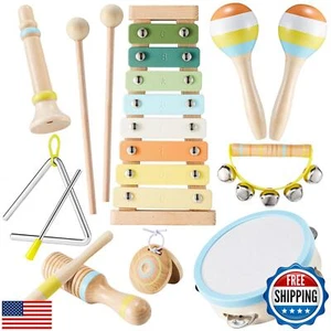 Baby Musical Instruments - Montessori Musical Toys for Toddlers 1-3 Musical I - Picture 1 of 5