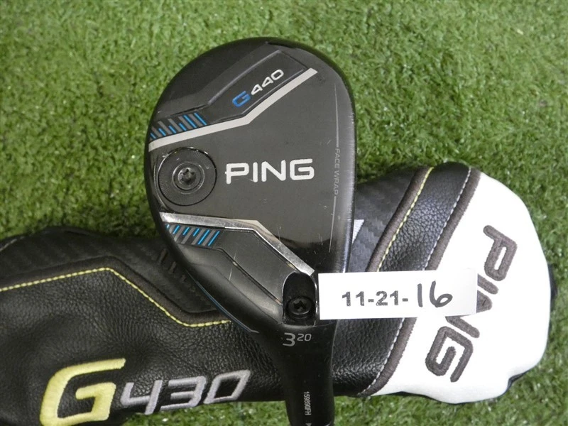PING G440 20* 3 Hybrid Rescue Alta CB 70 Stiff Graphite with G430 Headcover  - Image 1 of 4
