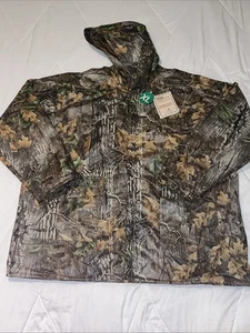 Chaqueta de lluvia/rompevientos Cedar Key camuflada XL Trebark de Lynch Superflauge nueva con etiquetas - Imagen 1 de 11
