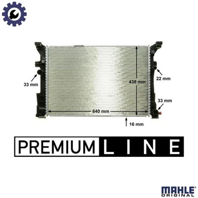 RADIATOR ENGINE COOLING CR 2169 000P FOR MERCEDES-BENZ GLA-CLASS/SUV B-CLASS - Image 1 of 4