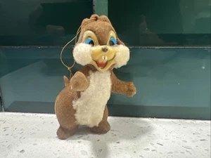 Vintage Weihnachten Walt Disney Dale beflockt Ornament - Bild 1 von 7