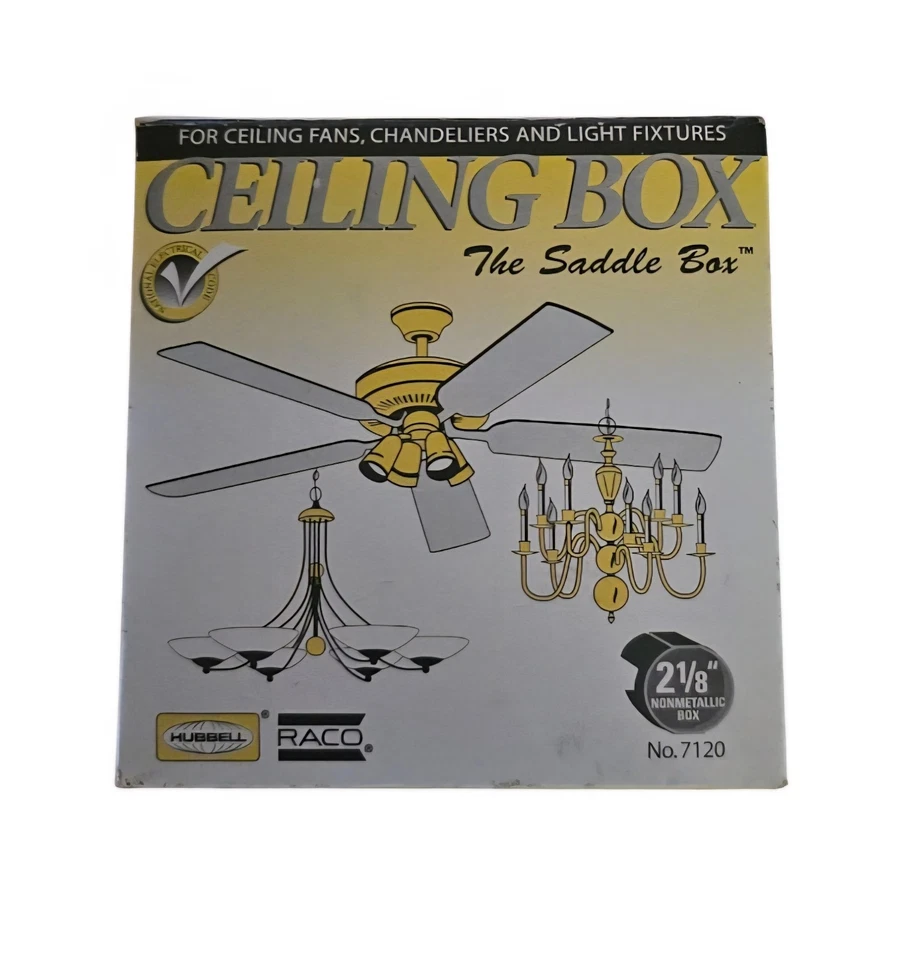 Round Ceiling Cable Box For Ceiling Fans - Image 1 of 2