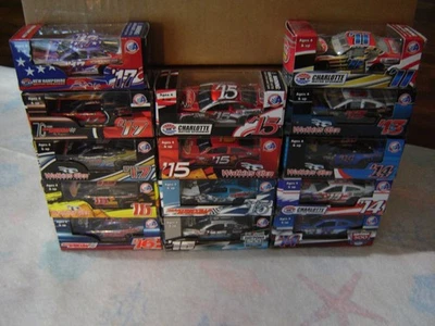 NASCAR 14 лот 1/64 гоночная программа автомобилей Charlotte W.Glen Martinsville Daytona + - Изображение 1 из 4