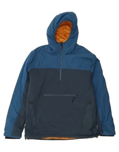 ROHAN Mens Pullover Anorak Jacket UK 42 XL Navy Blue Colourblock Polyester BA13 - Picture 1 of 3