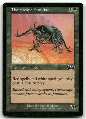 Thornscape Familiar #95 (LP) Planeshift PLS Magic MTG - Image 1 of 2