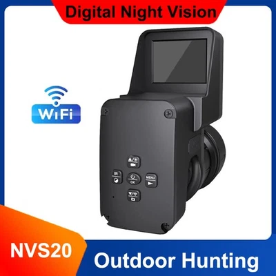 NVS20 Digital Night Vision Rifle Scope Camera Recorders 5W IR Power fits Fishing - Image 1 of 4