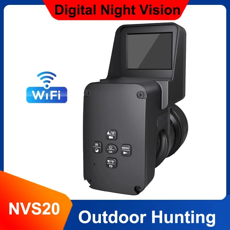 NVS20 Digital Night Vision Rifle Scope Camera Recorders 5W IR Power fits Fishing - Image 1 of 4