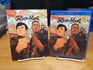 Rush Hour Trilogy (Blu-ray) Jackie Chan, Chris Tucker, Brett Ratner W/Slipcover - Picture 1 of 9