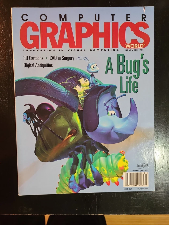 Computer Graphics World November 1998 - A Bug's Life - Image 1 of 4