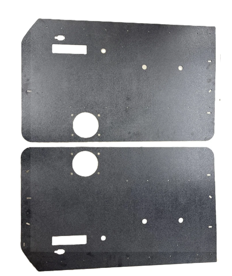 Pair ABS Plastic Power Window Front Door Panels fits Jeep Grand Wagoneer 84-91 - Image 1 of 4