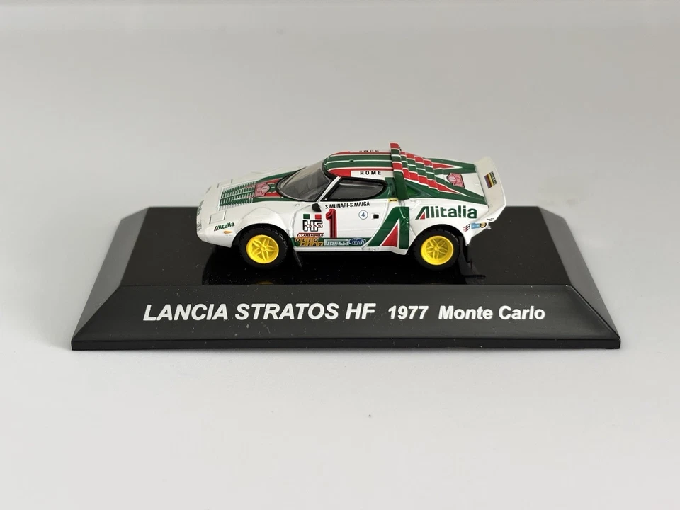 CM's 1:64 Rally Car SS.3 Lancia Stratos HF 1977 Monte Carlo CHASE SECRET CAR wrc - Image 1 of 4