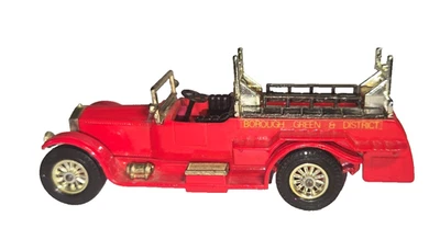 MATCHBOX MODELS OF YESTERYEAR Y7 RED 1912 ROLLS ROYCE FIRE ENGINE TRUCK 1/43 - Image 1 of 4
