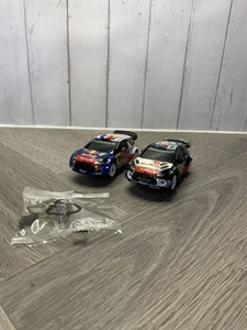 SCX COMPACT 1:43 CITROEN DS3 WRC SLOT CARS RED BULL & ABU DHABI – LOEB ØSTBERG - Imagen 1 de 15